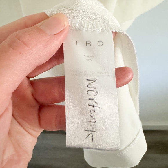 IRO White Audio Tunic Top 18W - Picture 3 of 4